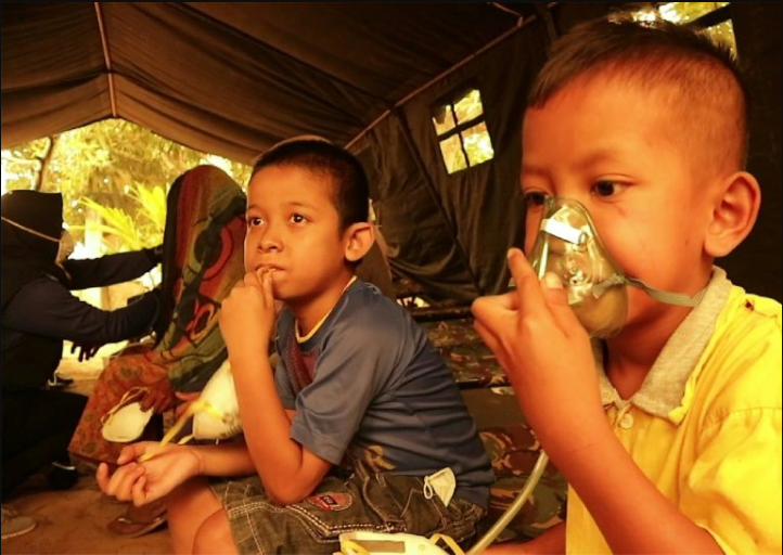 UNICEF: 10 million children at risk due to Indonesian forest fires