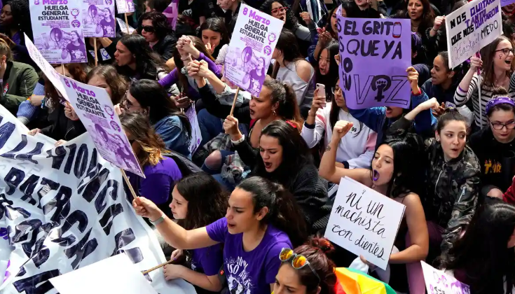 Spain under “feminist emergency” with 250 locations in protest