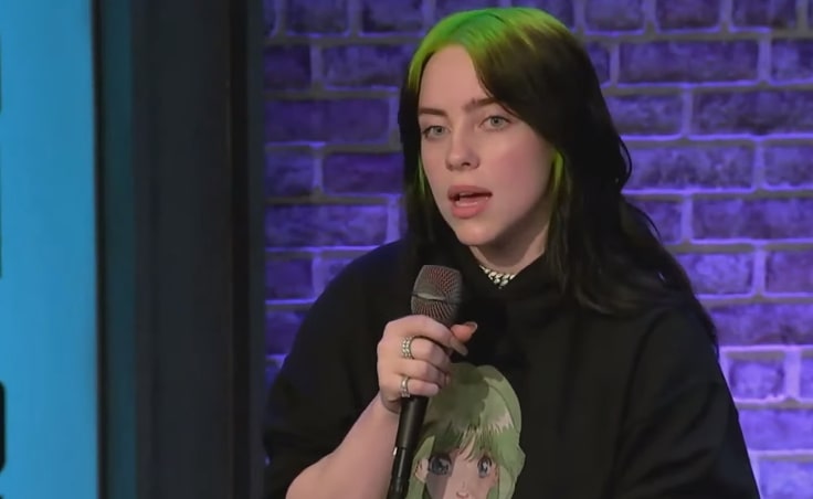 Billie Eilish offers a rare glimpse into her lovelife