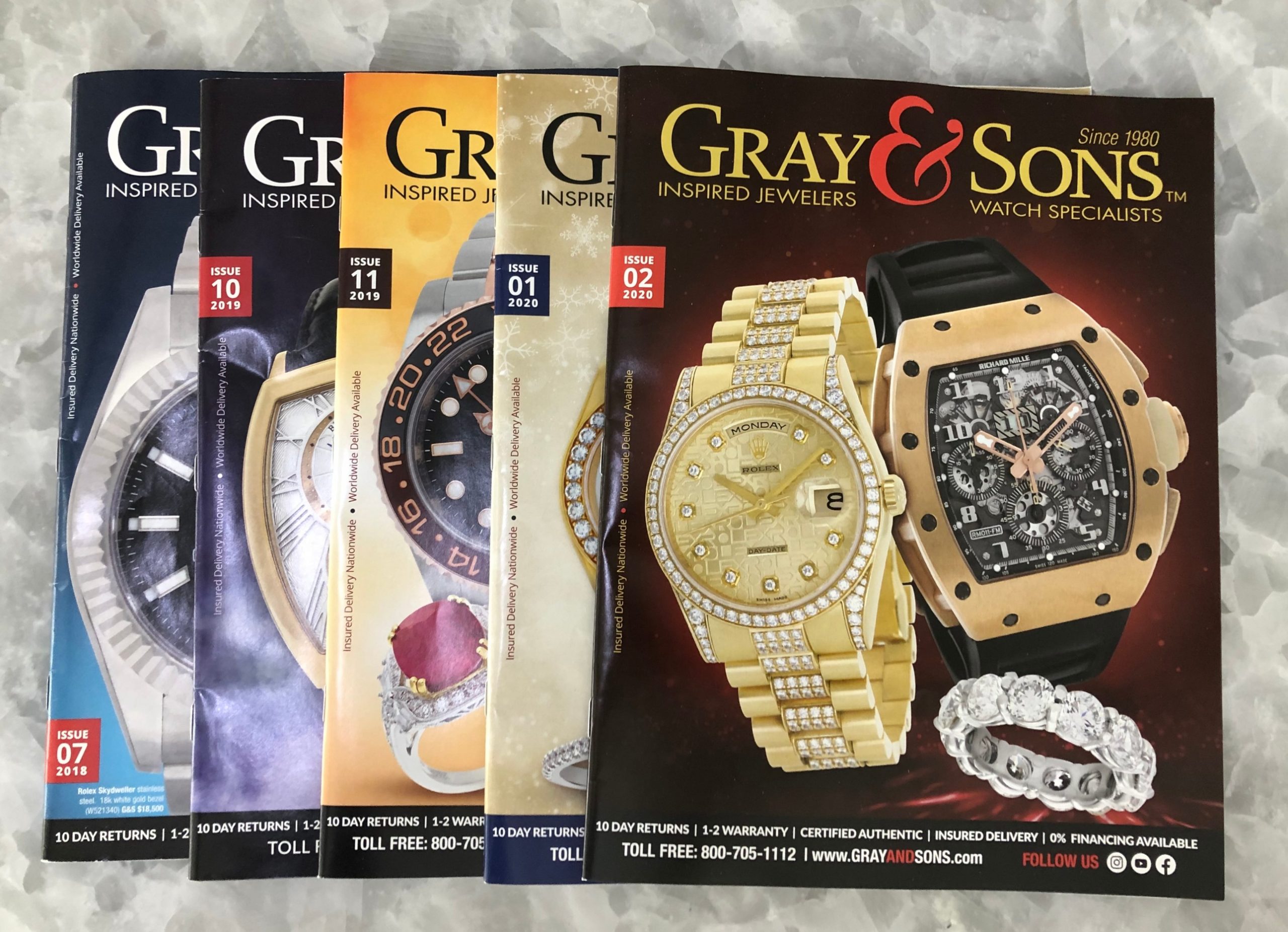 gray and sons rolex watches