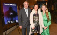 BroadwayHD Stewart F. Lane and Bonnie Comley with ChaShaMa Founder Anita Durst in center